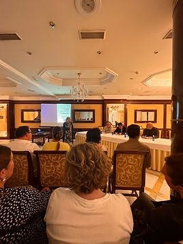 Participantes en la jornada de los agentes inmobiliarios.