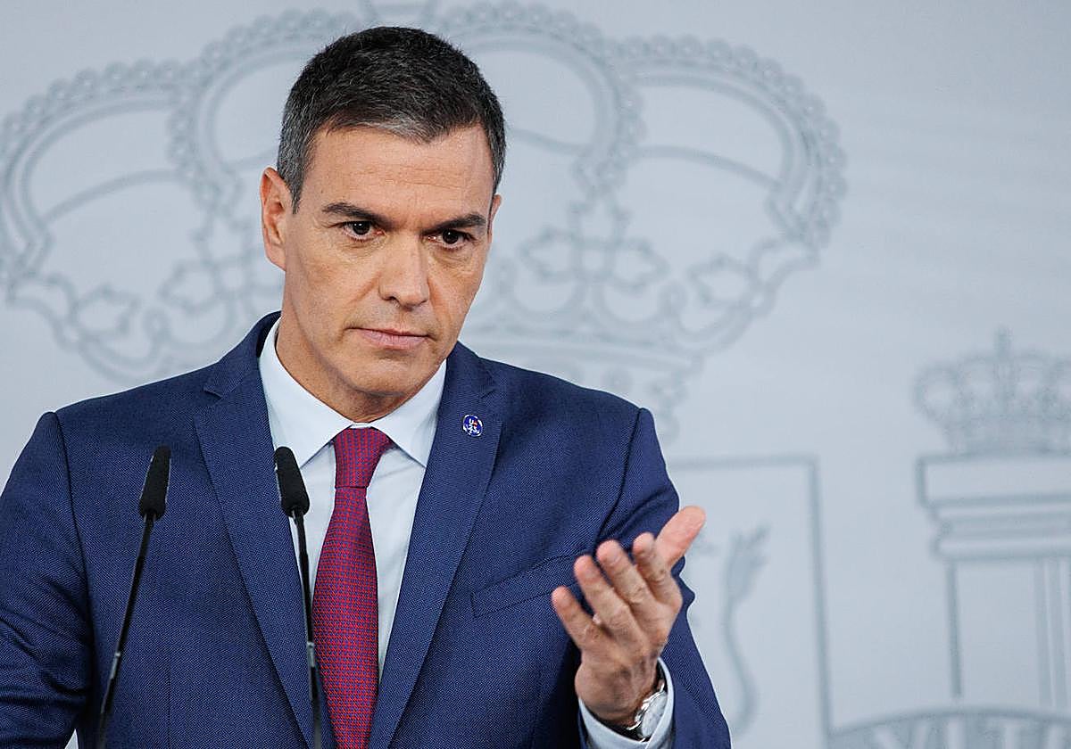 El presidente del Gobierno en funciones, Pedro Sánchez
