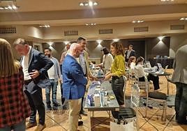 Uno de los momentos de la jornada comercial celebrada en Valladolid.