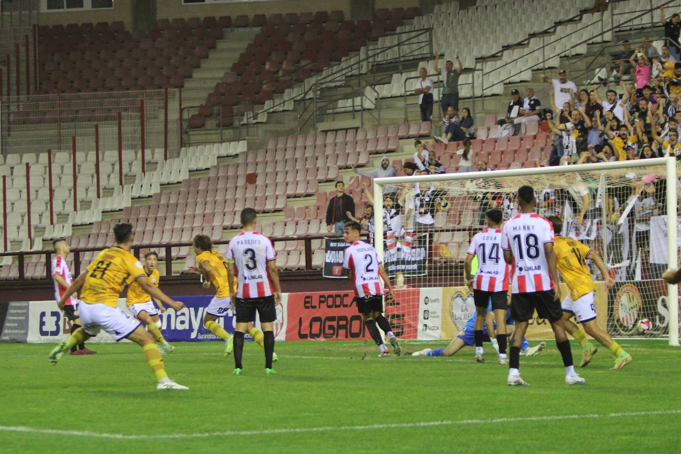 Logroñés-Unionistas: celebración del fútbol popular