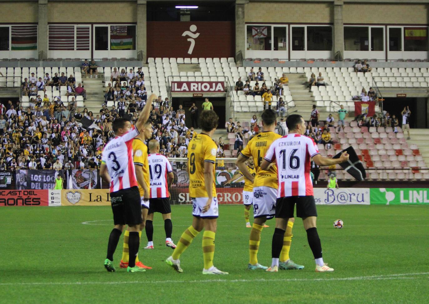 Logroñés-Unionistas: celebración del fútbol popular