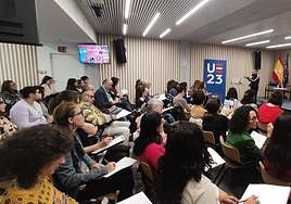 Uno de los talleres impartidos durante las jornadas.