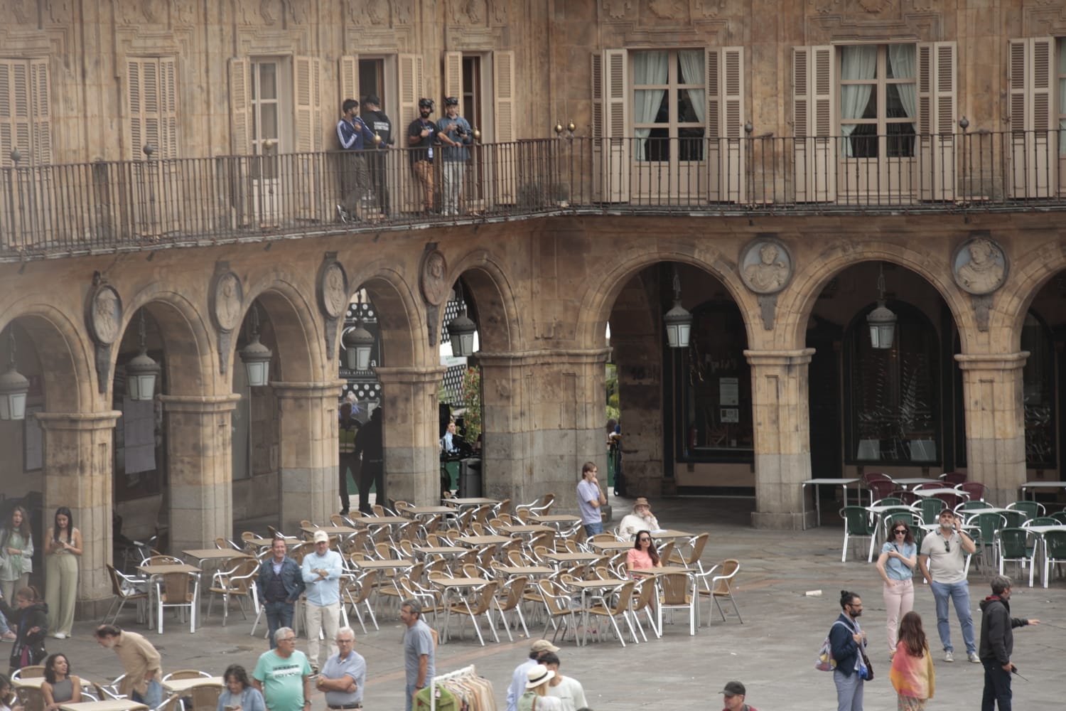 La Plaza Mayor de Salamanca, plató de Bollywood