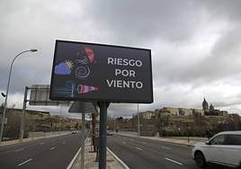 Parques cerrados en Salamanca para este martes por las fuertes rachas de viento previstas