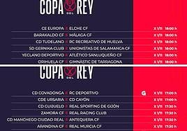 Unionistas en Gernika y el Guijuelo en casa ante el Sporting, el día 1 de noviembre