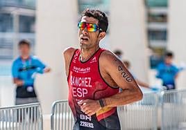 Palomero, en la Copa del Mundo de Málaga.