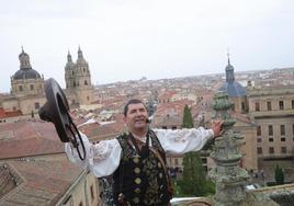 El Mariquelo, tras culminar la ascensión del pasado año.