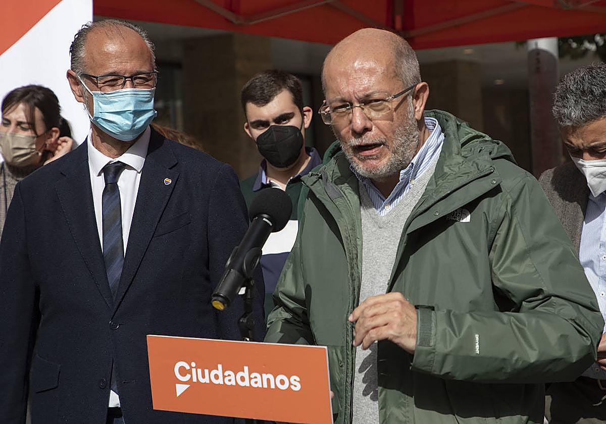 Fuentes e Igea, en un acto de campaña de Cs.