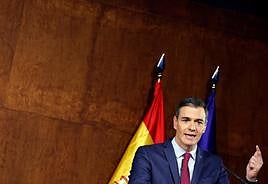 El presidente del Gobierno en funciones, Pedro Sánchez