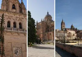 Catedrales de Salamanca desde diferentes puntos de vista