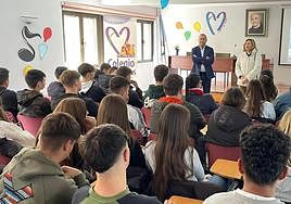 Alumnos de un colegio de Salamanca