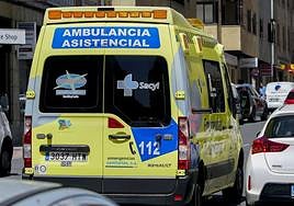 Herido tras caerse de la moto en la calle del alcalde Fernández de Troconiz