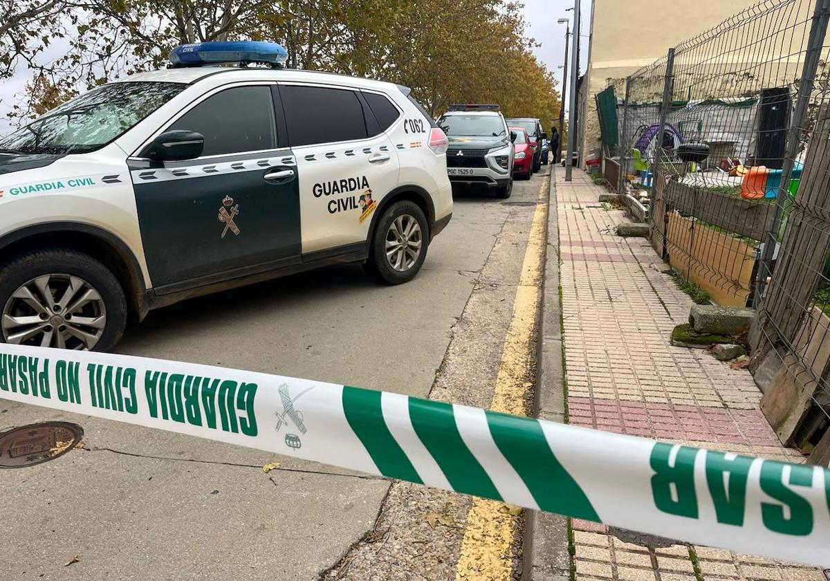 Despliegue de la Guardia Civil en Pizarrales contra la droga.