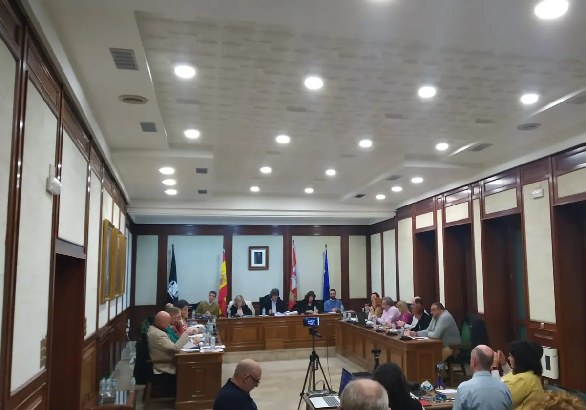 Último pleno del Ayuntamiento de Béjar, celebrado en octubre