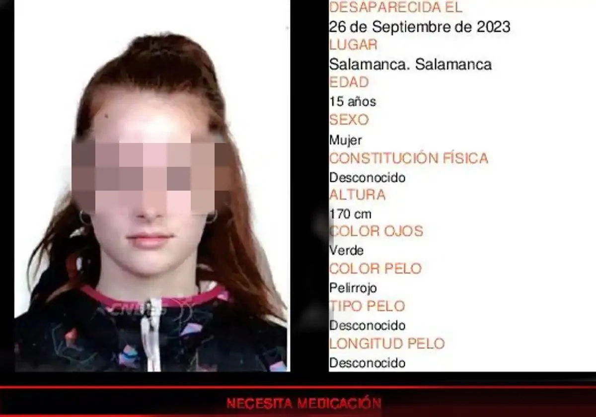 Localizada la joven desaparecida en Salamanca hace dos meses