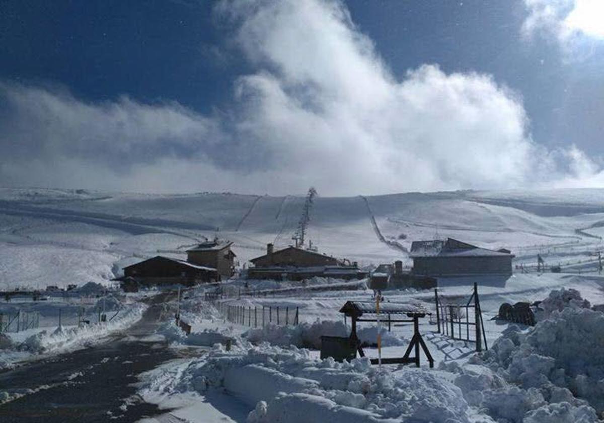 La Covatilla registra la segunda temperatura más baja del país con 5 grados bajo cero