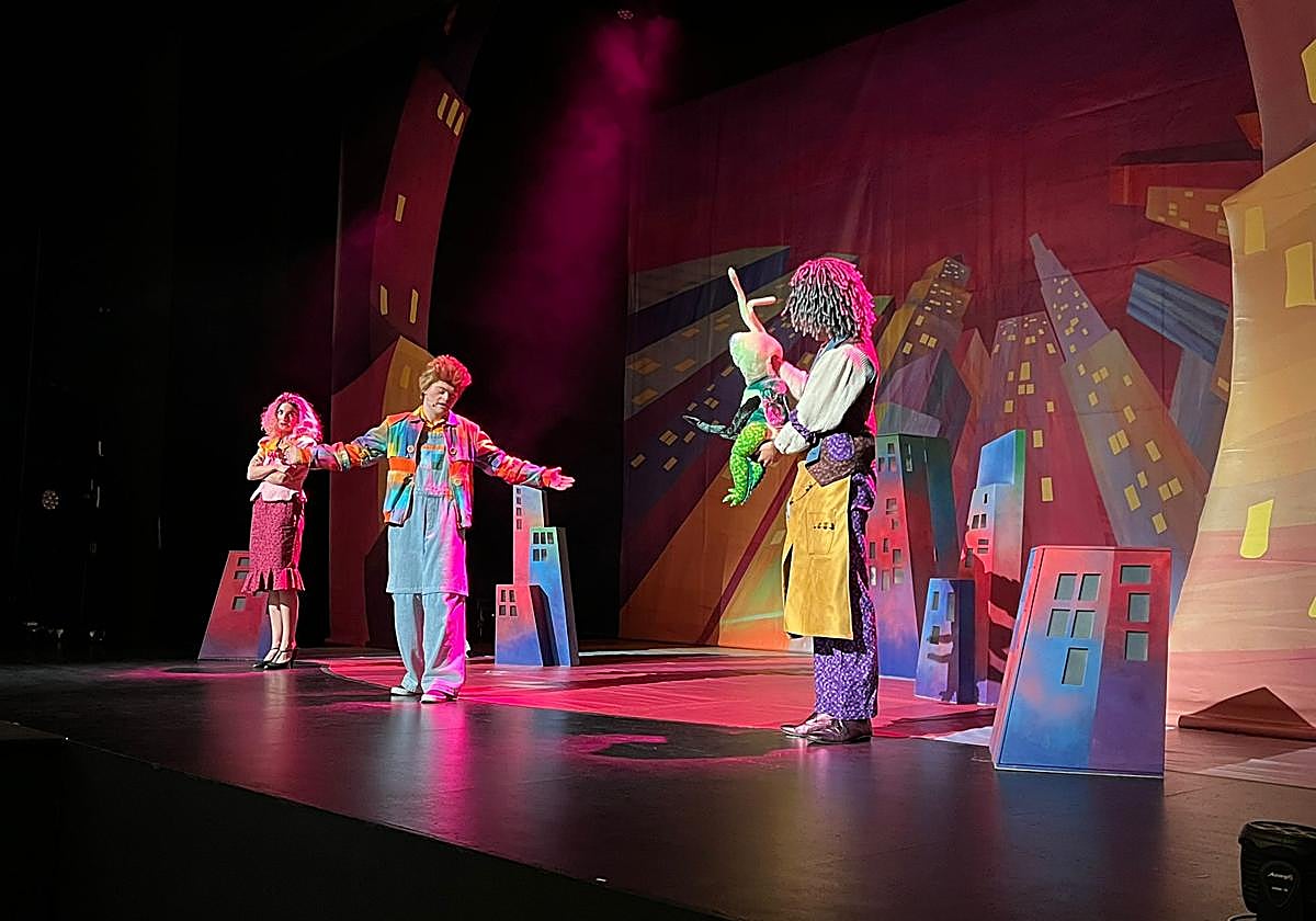 Representación de 'Pinocho el musical' en el Teatro Liceo