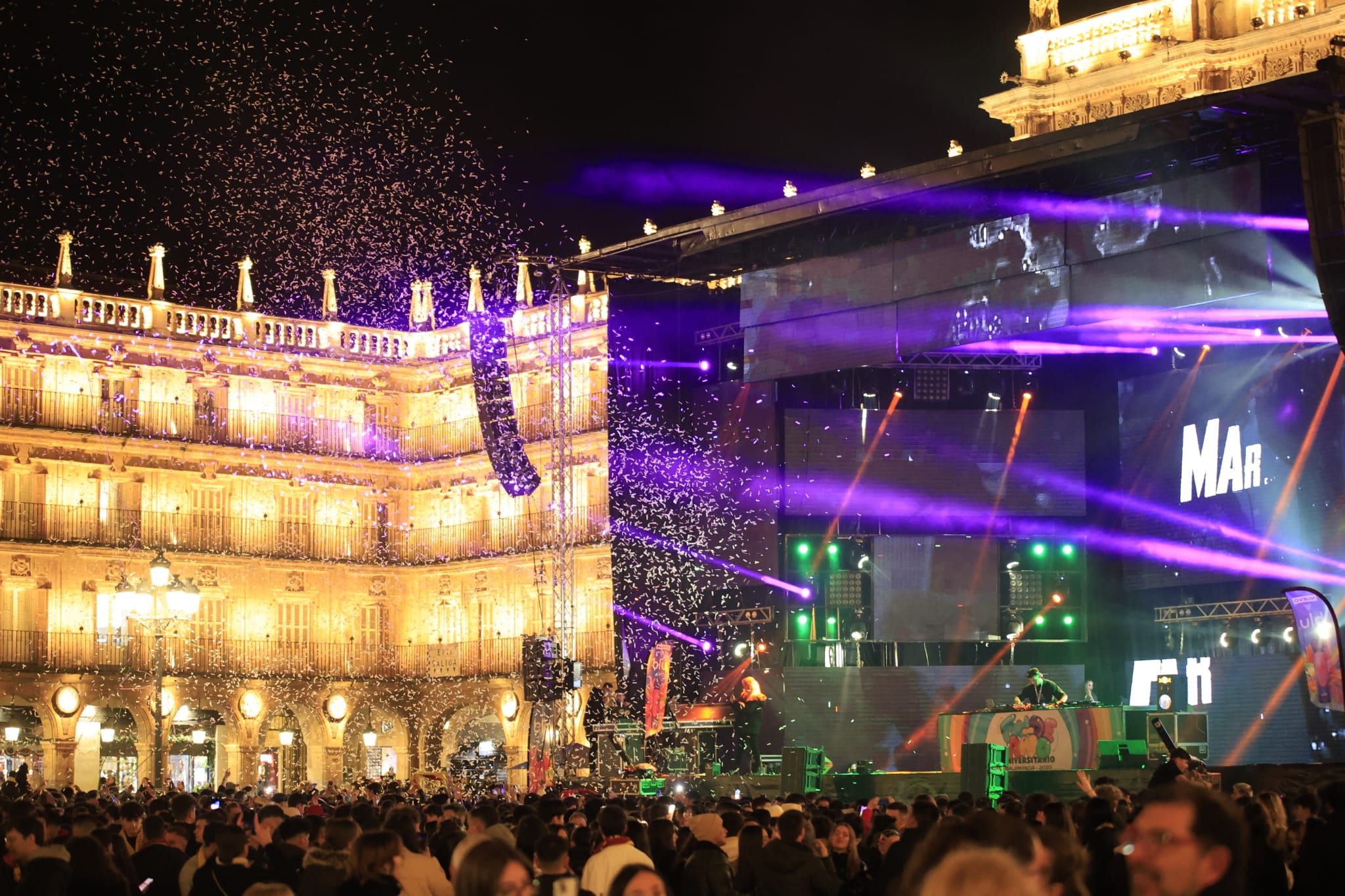 Salamanca vibra con el Fin de Año Universitario