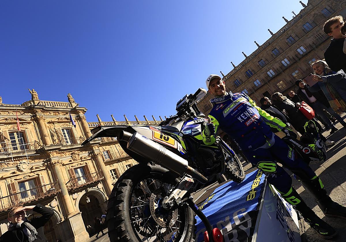 Lorenzo Santolino exhibirá la marca &#039;Salamanca&#039; en el Rally Dakar