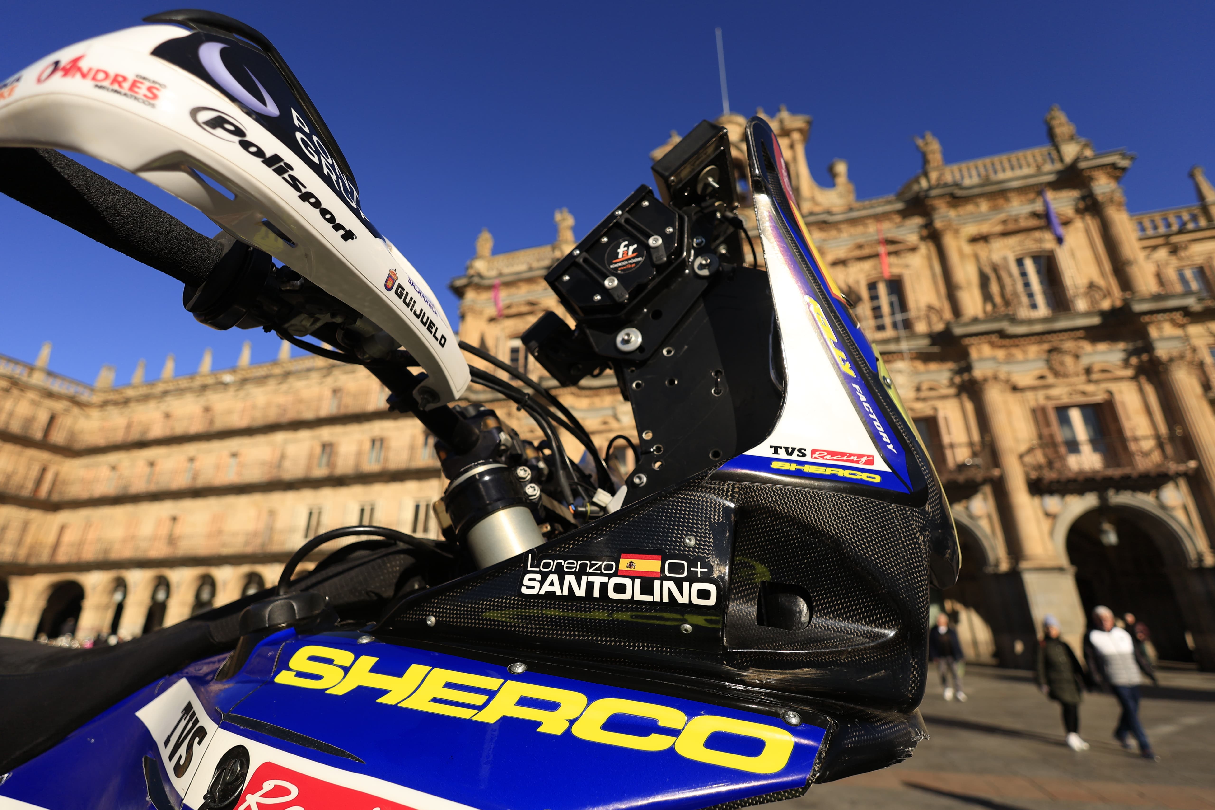 Lorenzo Santolino exhibirá la marca &#039;Salamanca&#039; en el Rally Dakar