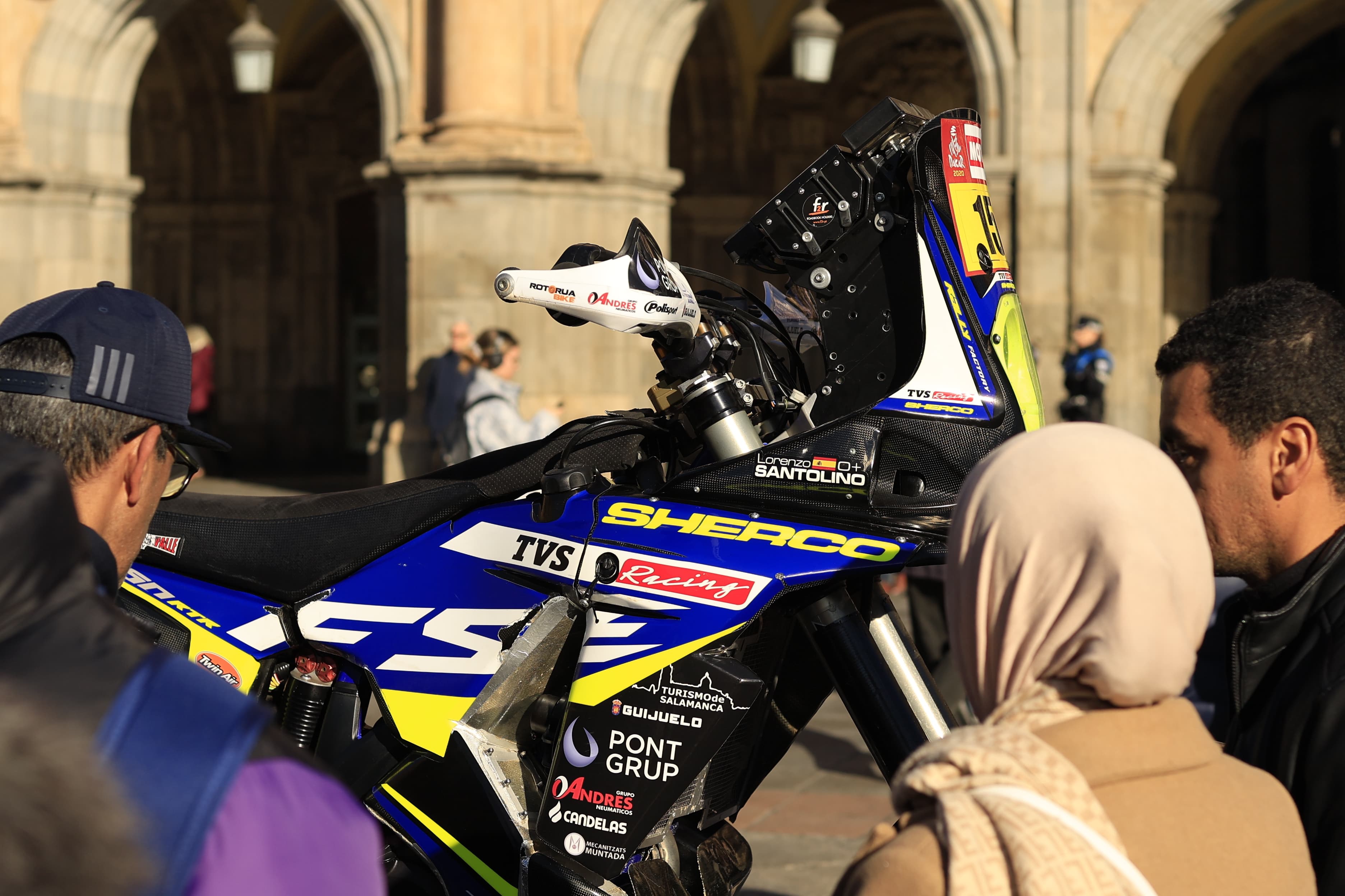 Lorenzo Santolino exhibirá la marca &#039;Salamanca&#039; en el Rally Dakar