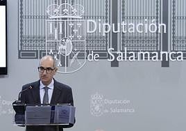 Javier Iglesias, presidente de la Diputación de Salamanca.