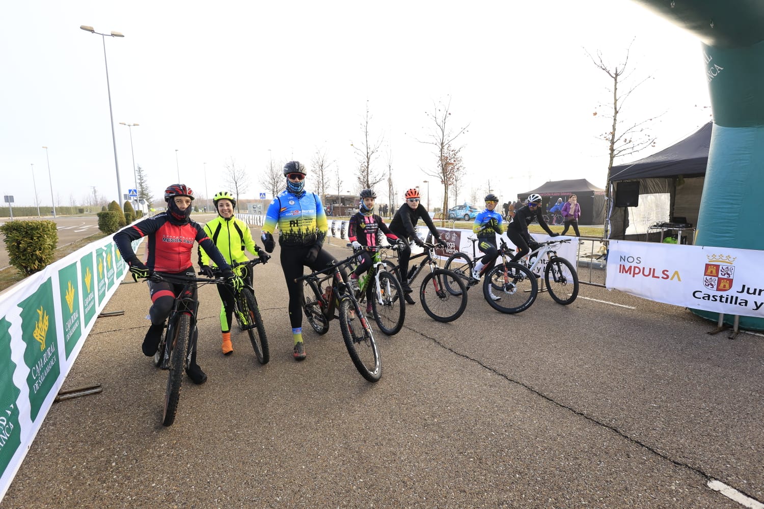 El ciclismo luce en Salamanca con la Carrera del Pavo
