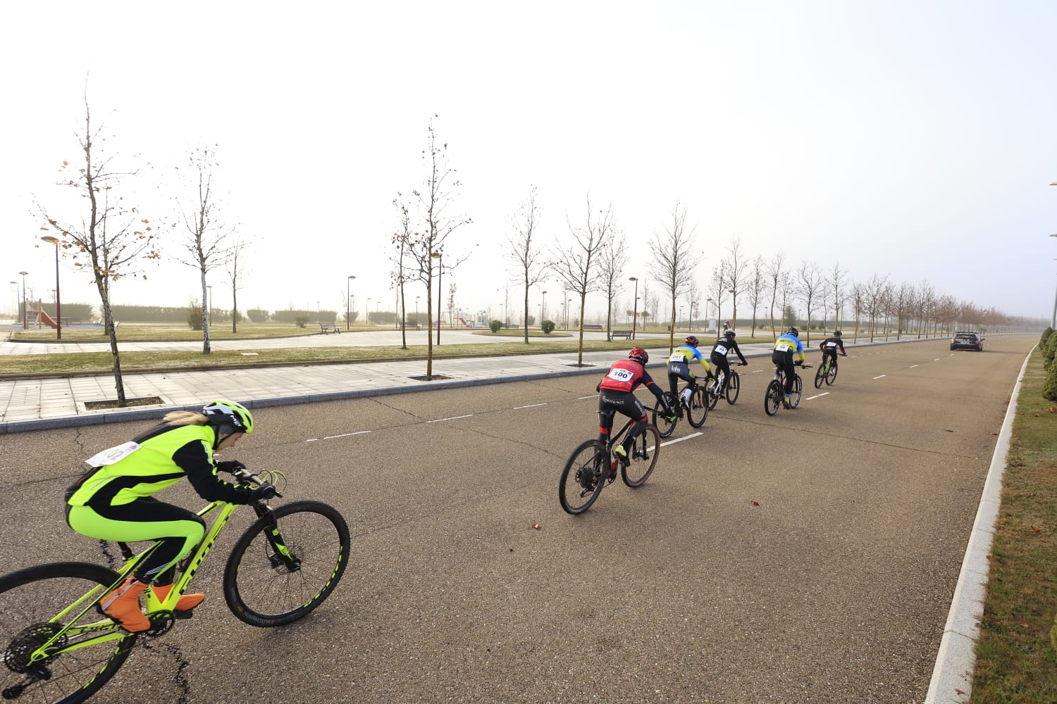 El ciclismo luce en Salamanca con la Carrera del Pavo