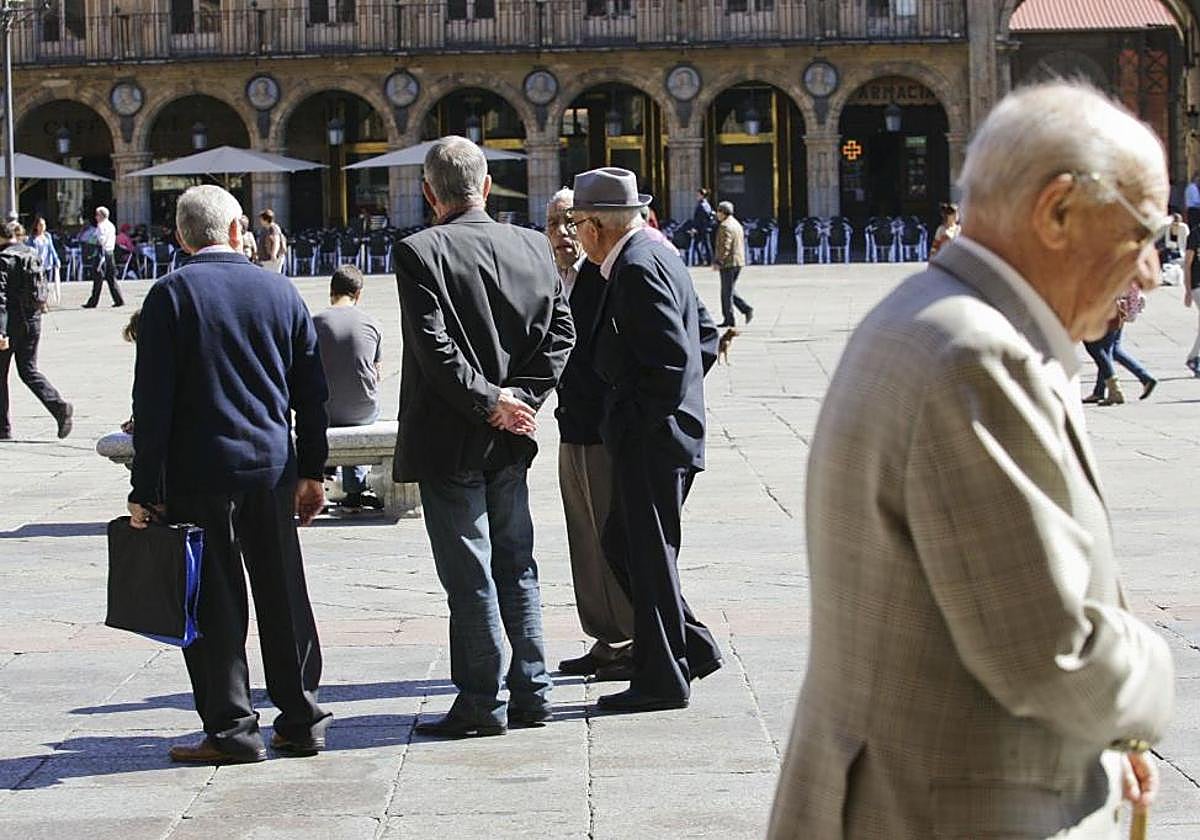 Salmantinos de la tercera edad