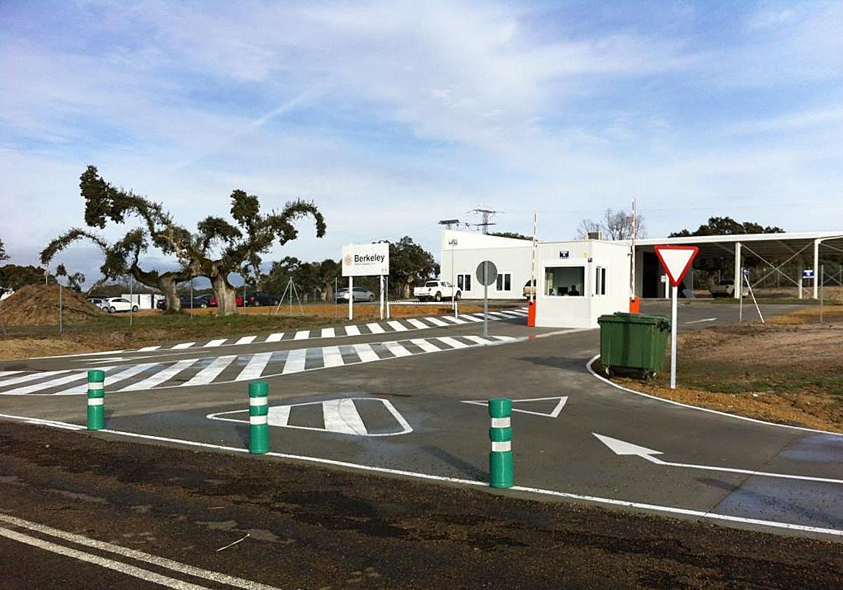 Acceso a las instalaciones de Berkeley.