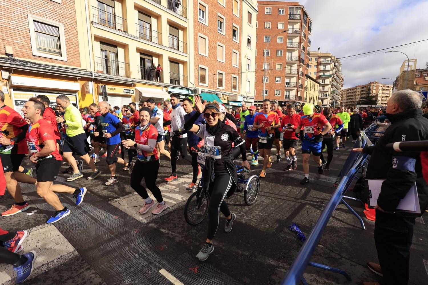 Salida de la San Silvestre Salmantina 2023