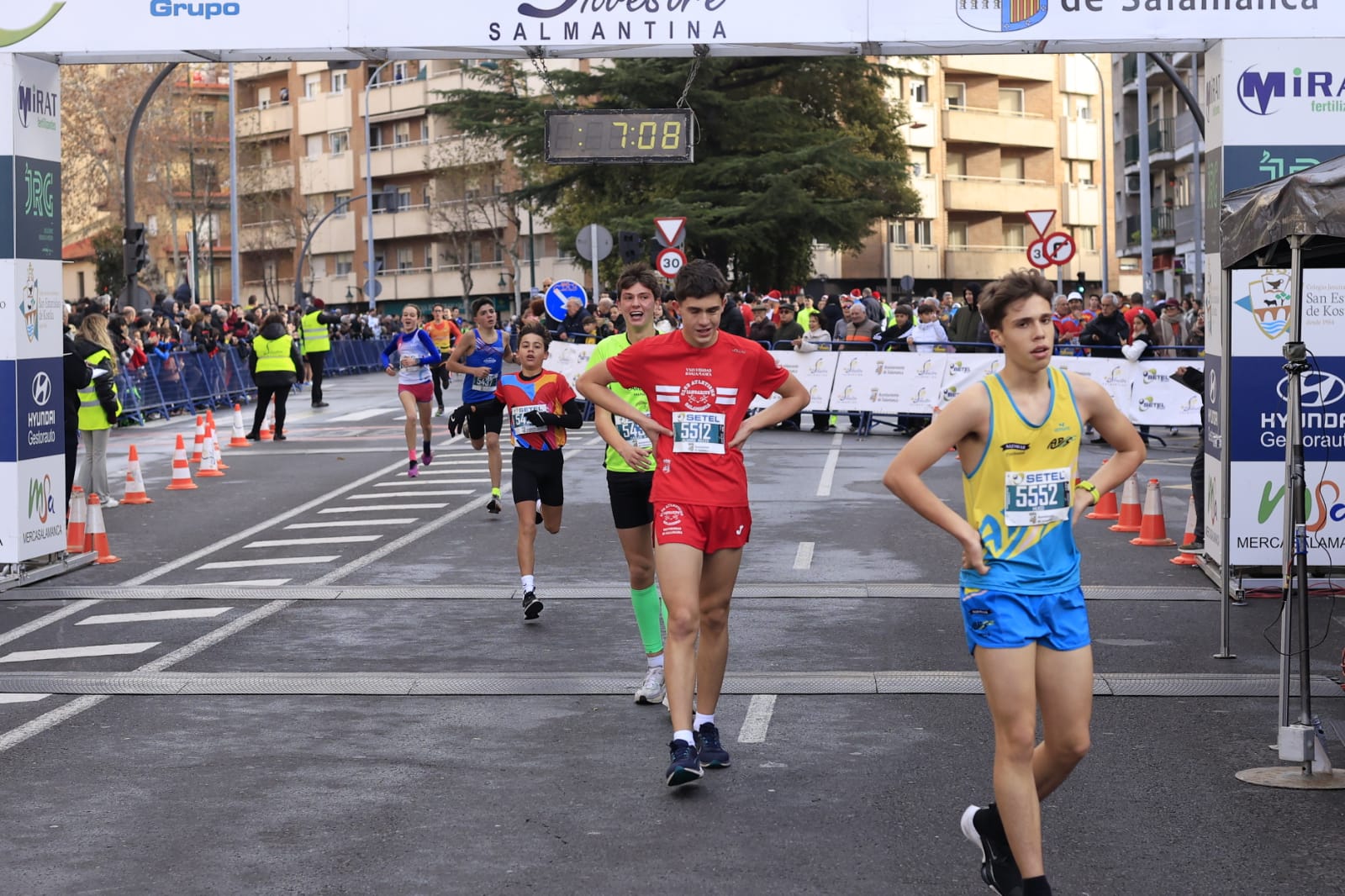 Todas las fotos de las categorías sub-14 y sub-16 de la San Silvestre Salmantina