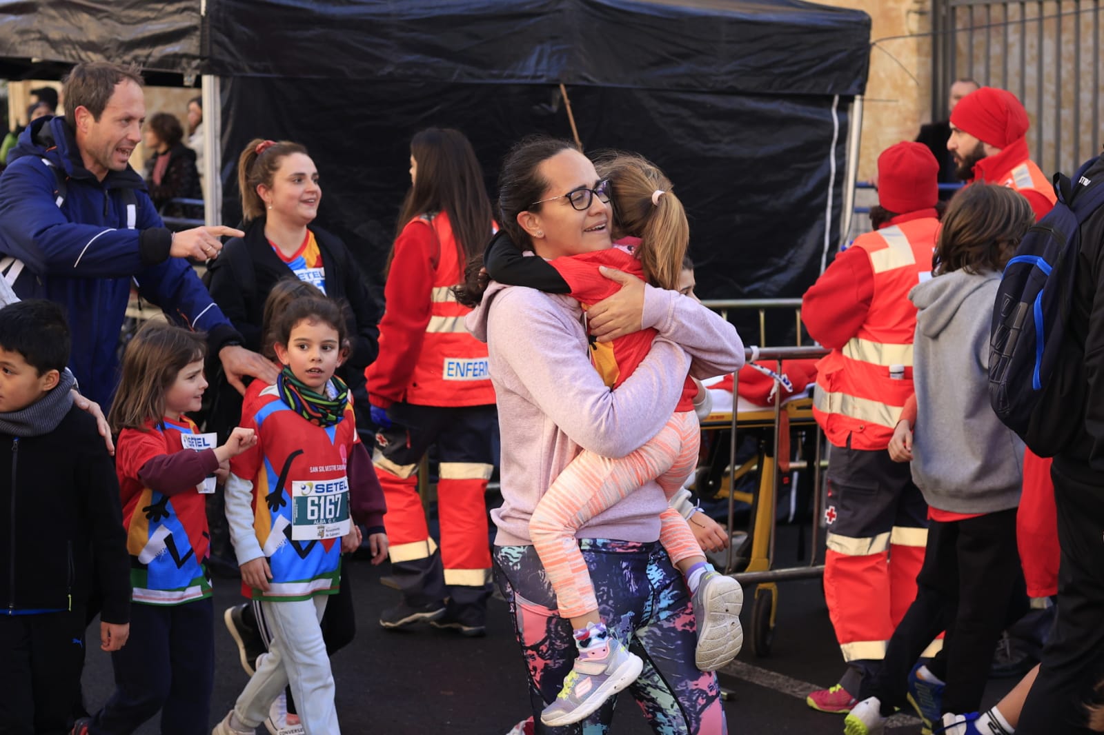 Fotos de la categoría sub-10 de la San Silvestre Salmantina