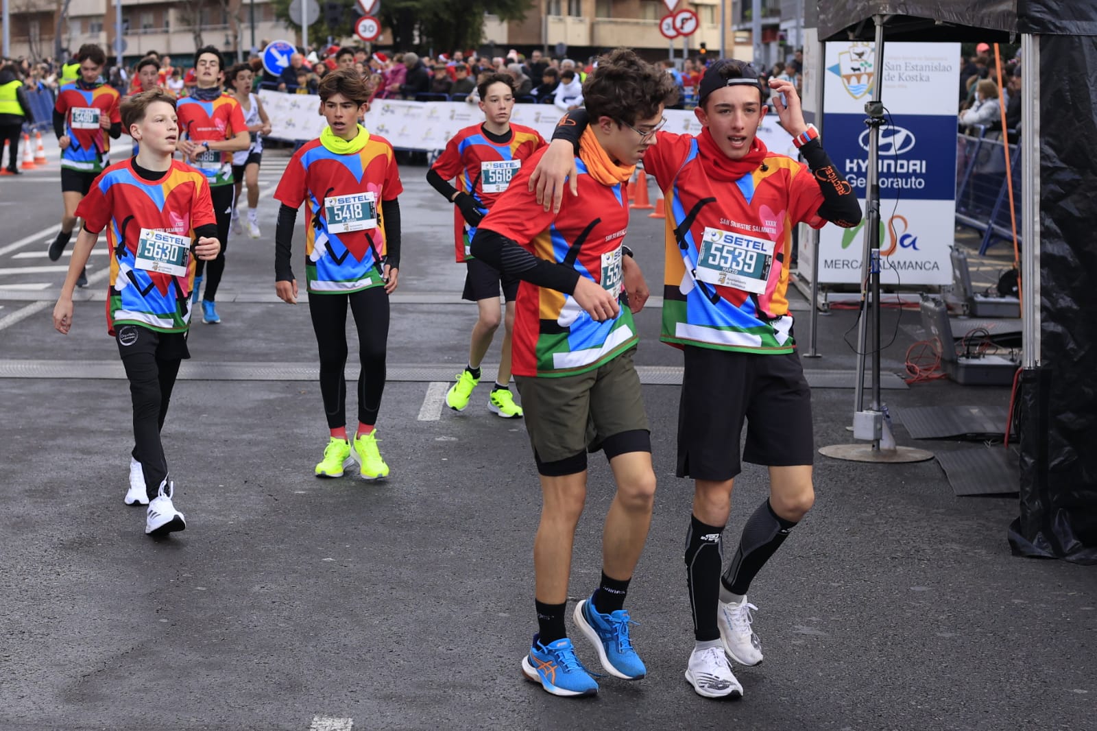 Todas las fotos de las categorías sub-14 y sub-16 de la San Silvestre Salmantina