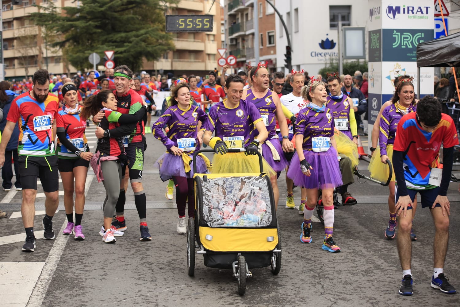 Los mejores disfraces de la San Silvestre Salmantina