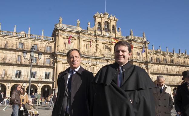 Mañueco desvela los candidatos del PP a tres plazas fuertes: Salamanca, Ciudad Rodrigo y Santa Marta