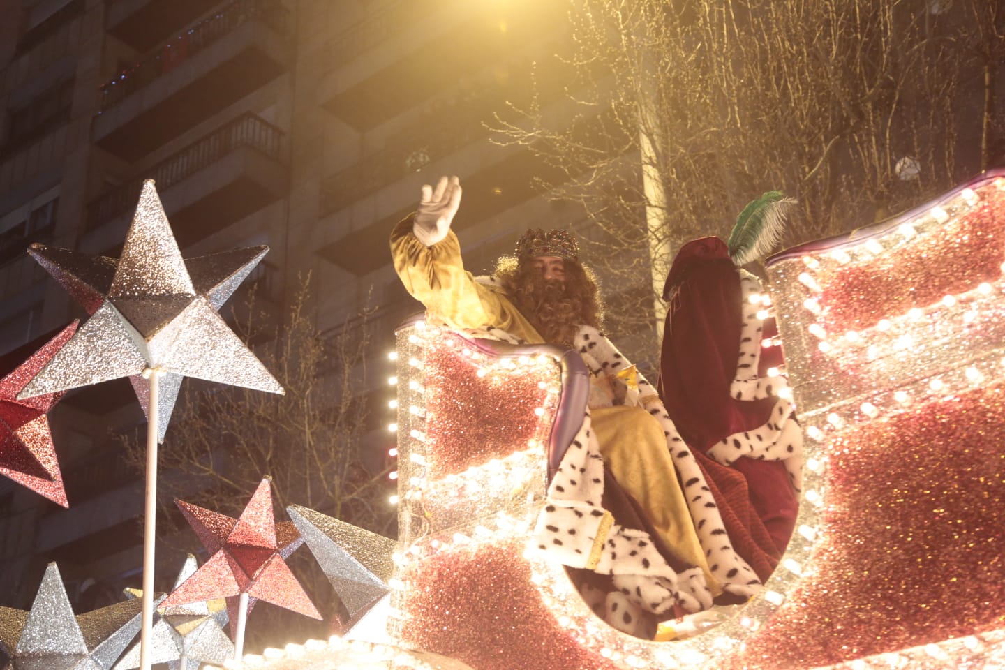 Fotos: Los Reyes Magos recorren las calles del centro de Salamanca