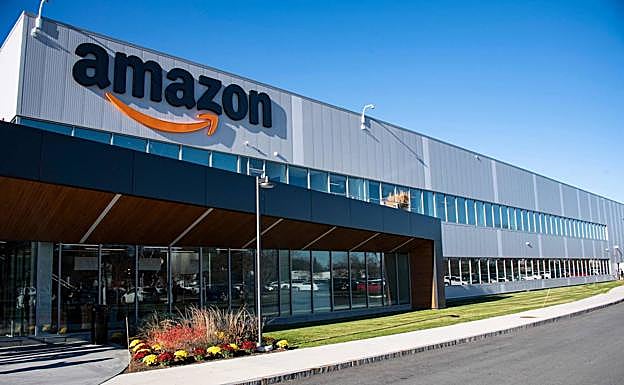Imagen de la sede de Amazon en Massachusetts. 