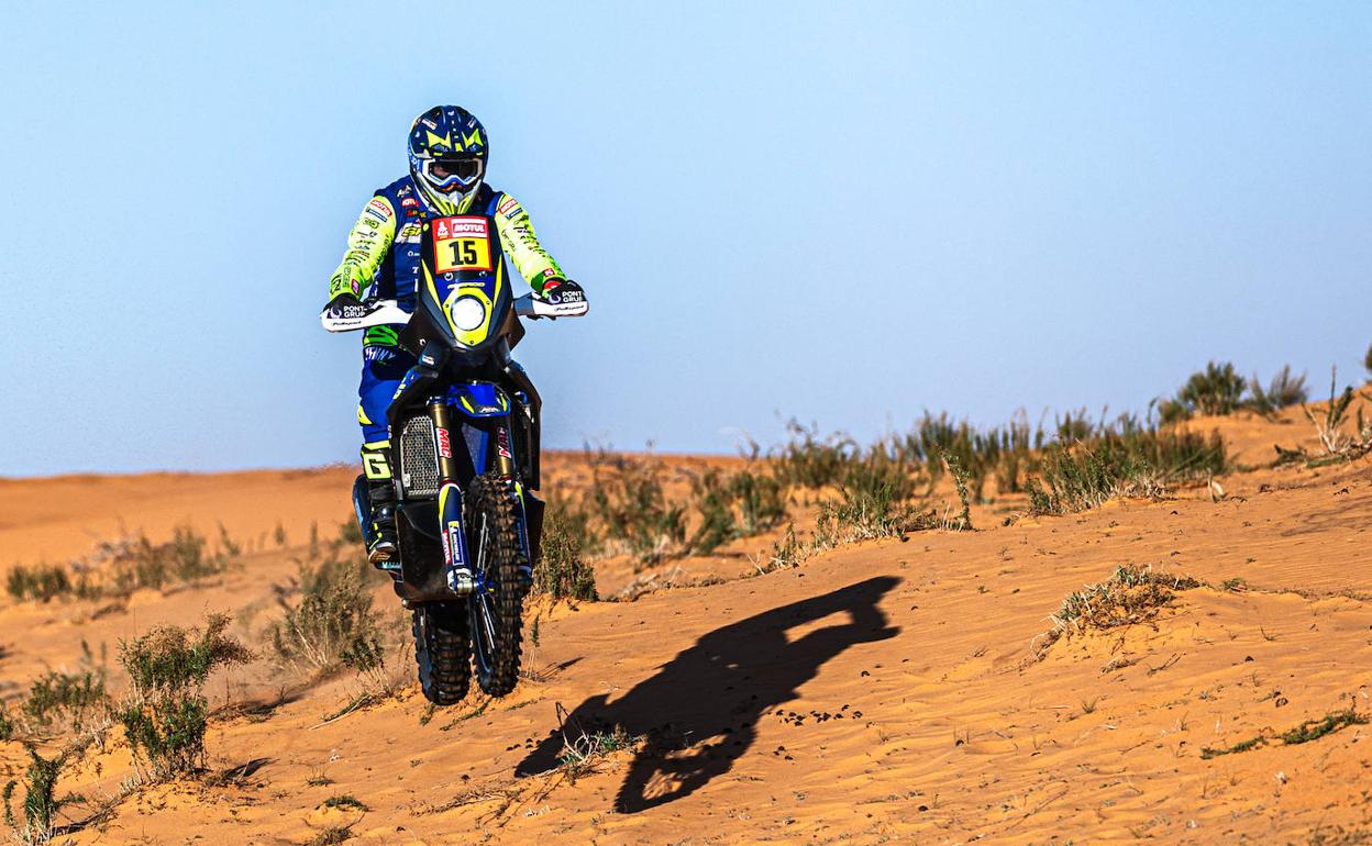 Lorenzo Santolino en Dakar 2023. 