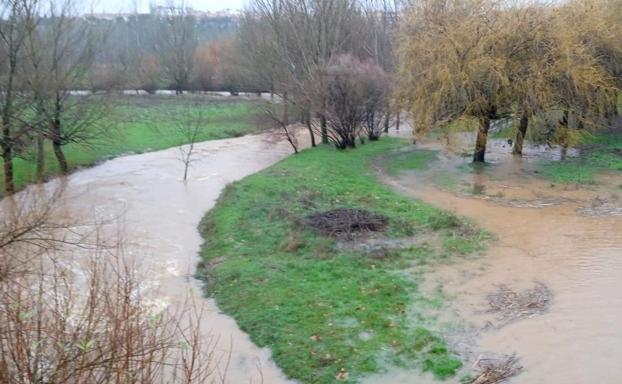 Imagen de inundaciones en la provincia de Salamanca.