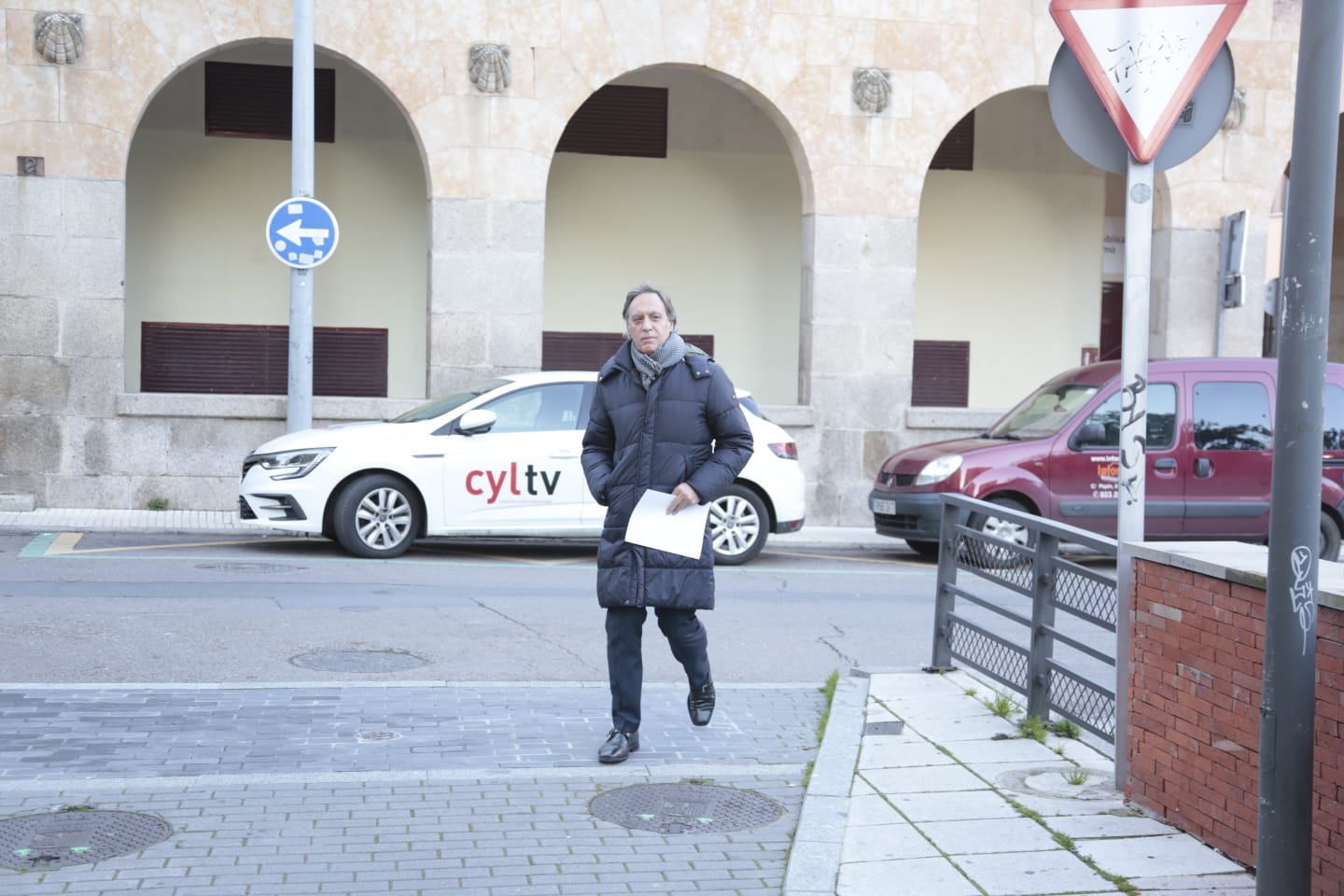 Carbayo en la reunión para candidato a la Alcaldía de Salamanca. 