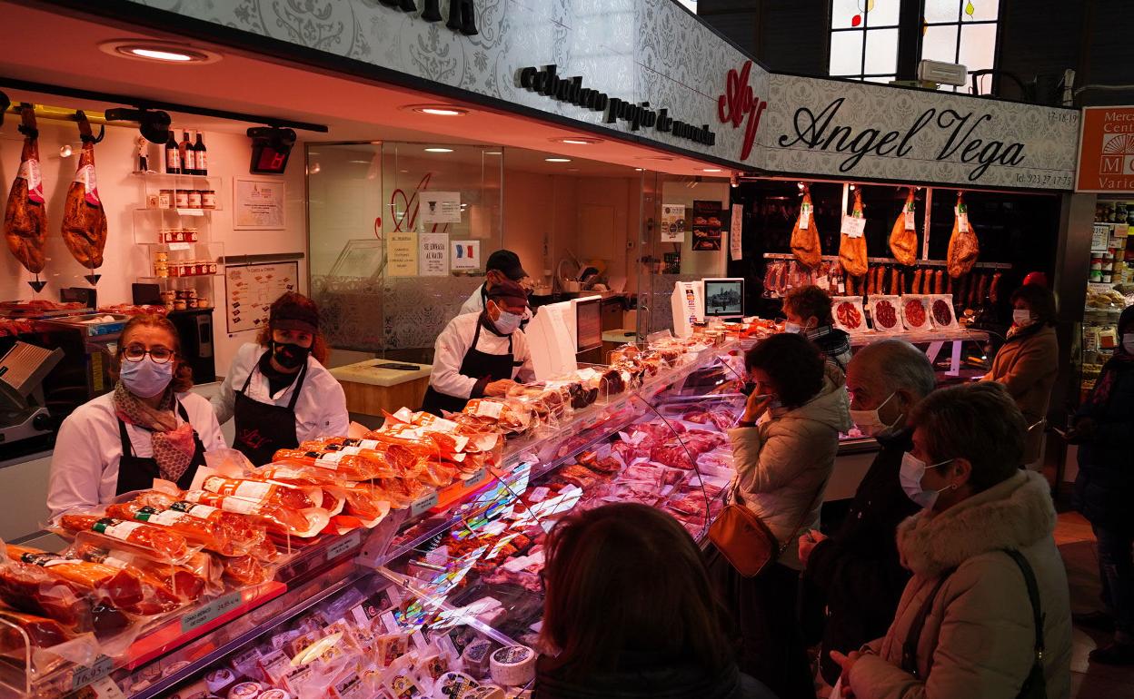 Mercado central de Salamanca. 
