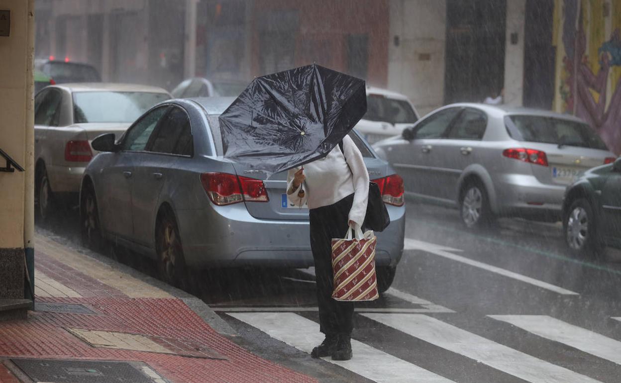 Fuertes rachas de viento en Salamanca. 