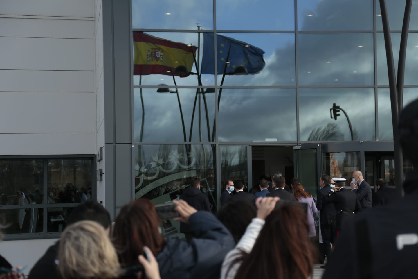 Fotos: Salamanca recibe al Rey Felipe VI en su visita al hospital de Salamanca