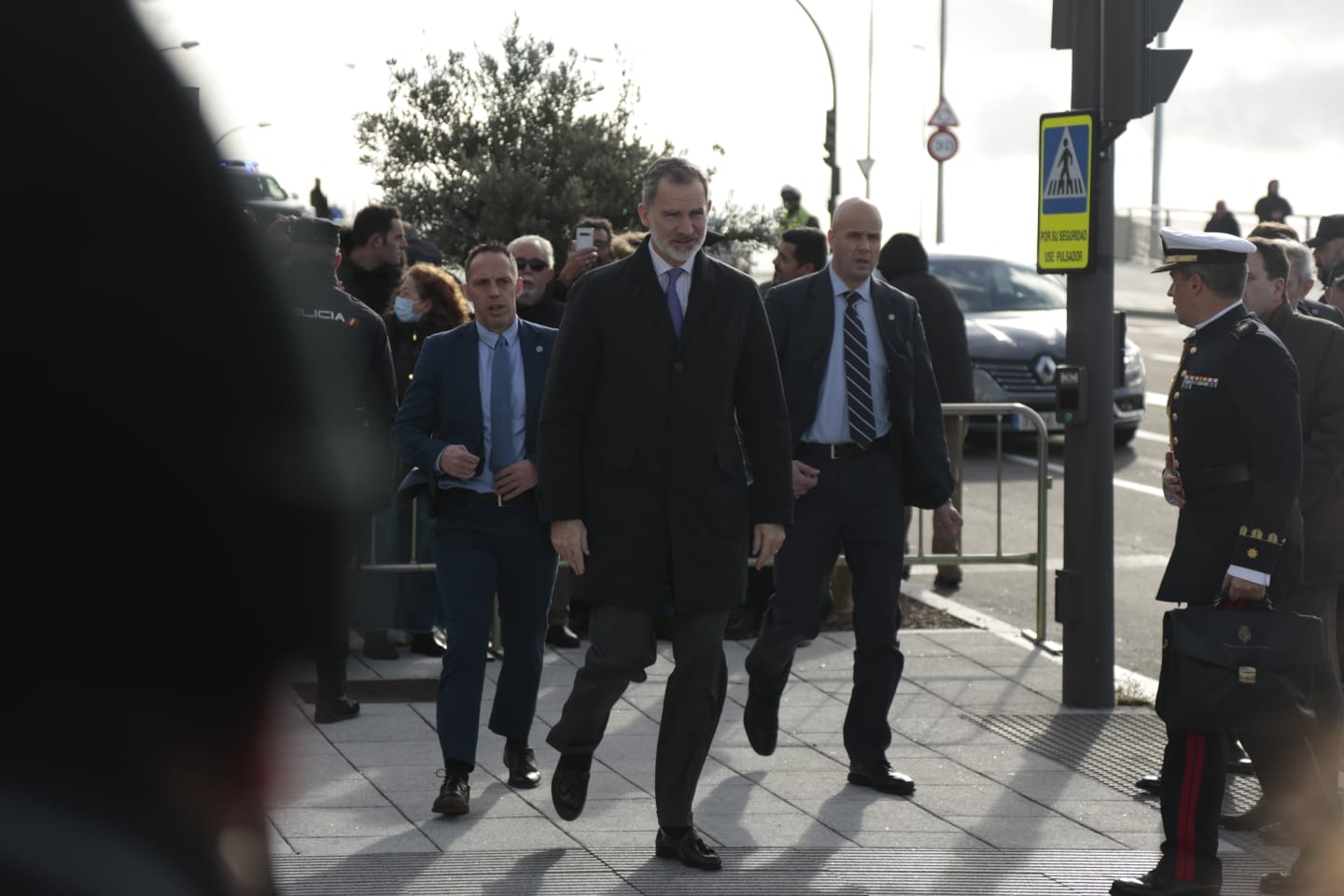 Fotos: Salamanca recibe al Rey Felipe VI en su visita al hospital de Salamanca