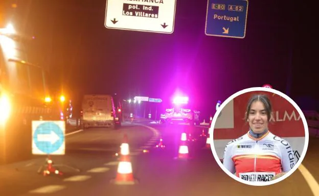 La ciclista muerta en Salamanca es hija del excorredor profesional Juan Carlos Domínguez