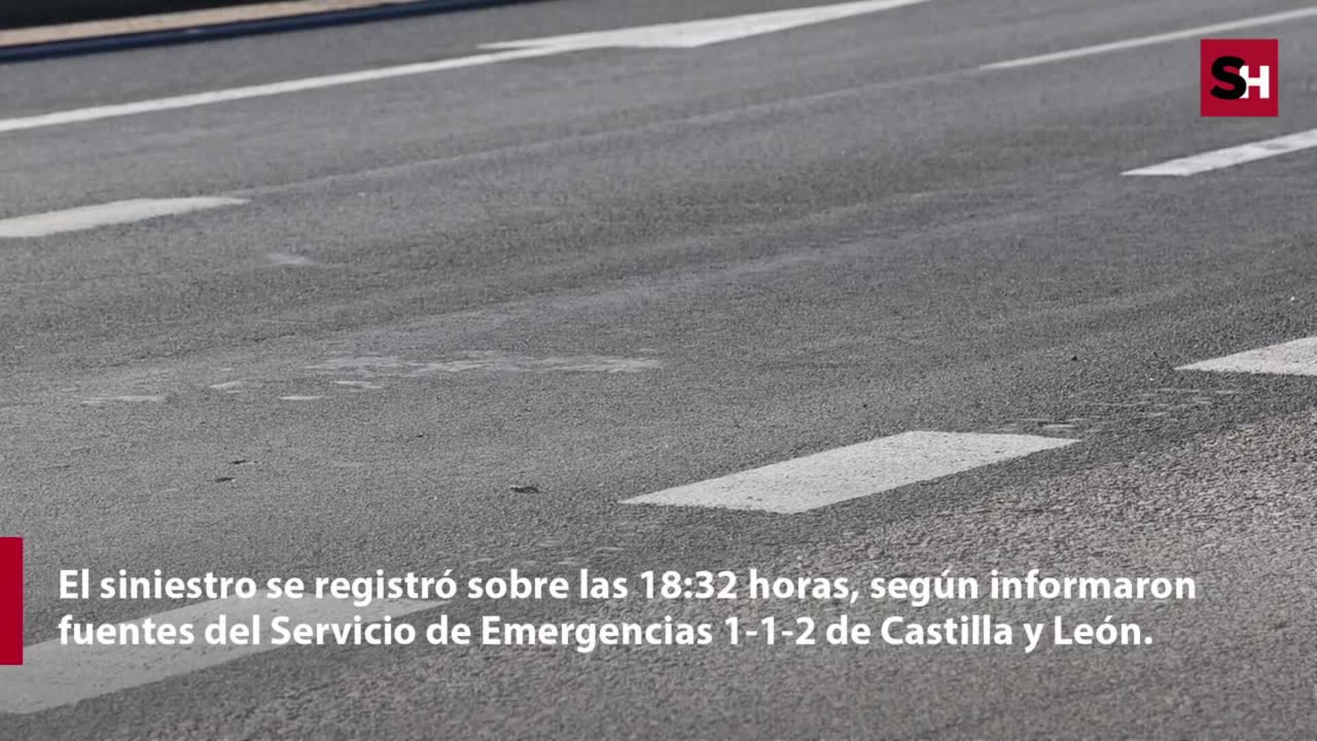 Lugar del accidente mortal de la ciclista Estela Domínguez