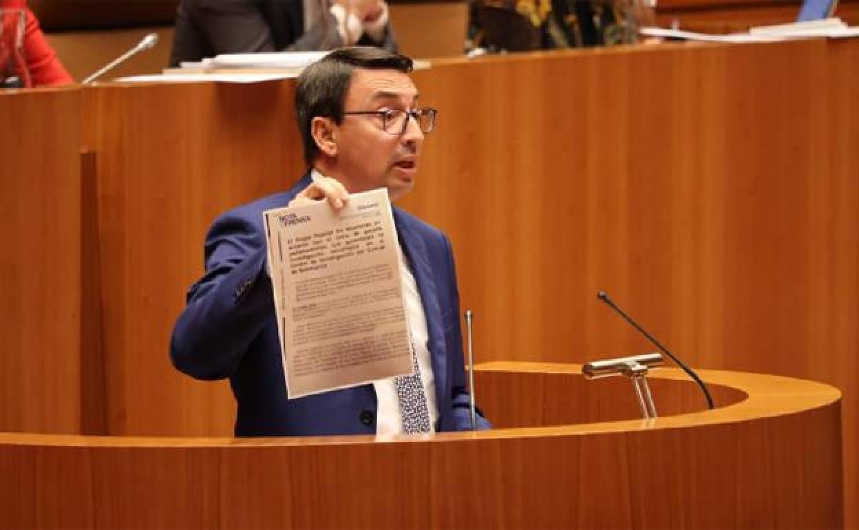 El procurador por Salamanca, Fernando Pablos. 