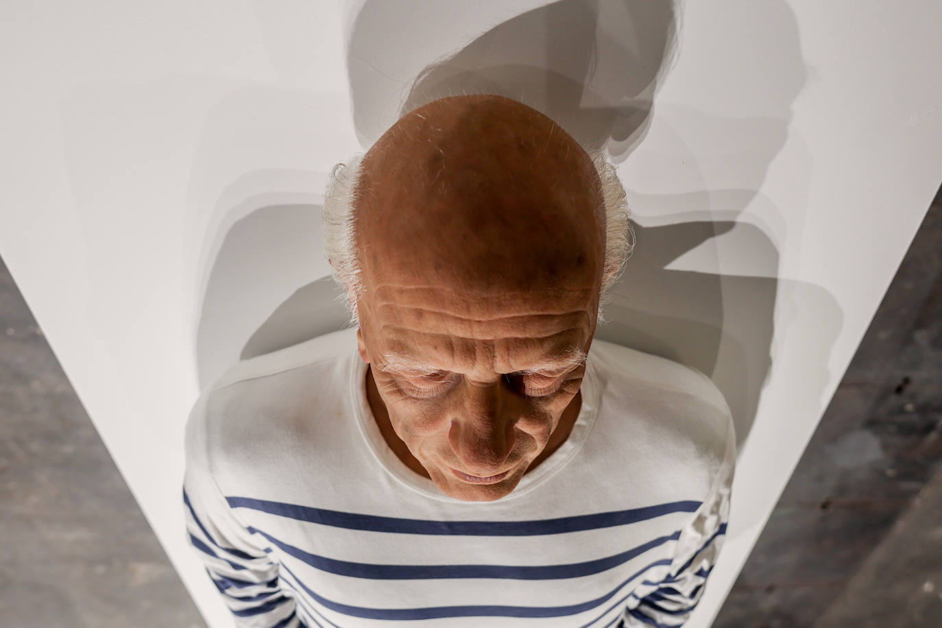 'Aquí murió Picasso' está en la galería ADN y es obra de Eugenio Merino