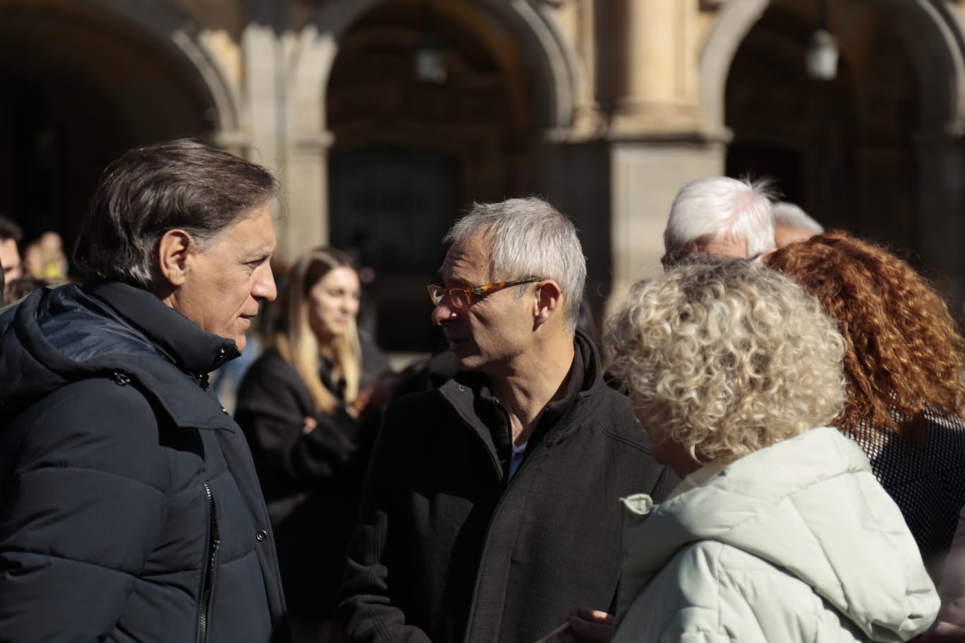 Fotos: Salamanca homenajea a las víctimas que huyen de la guerra en Ucrania